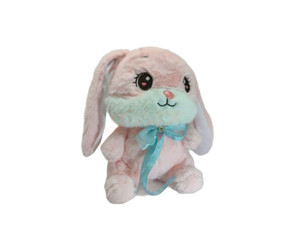 Peluche de conejo con lazo 20cm - Imagen 2