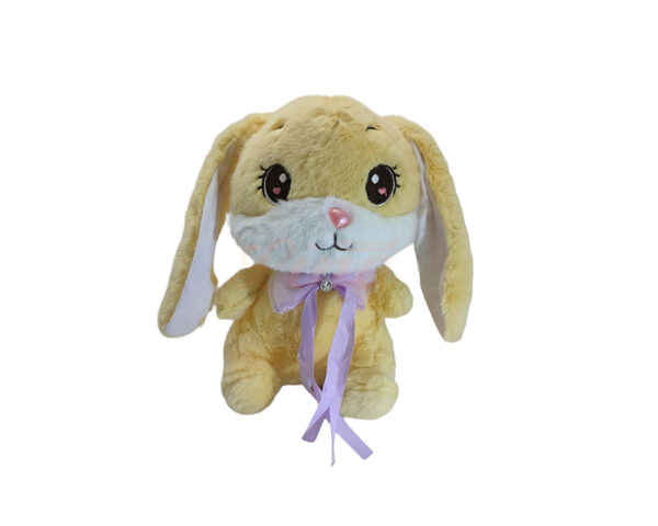 Peluche de conejo con lazo 20cm