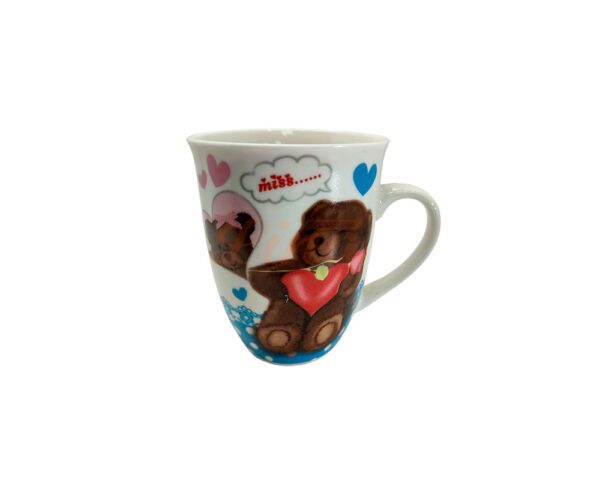 Taza osito de corazón