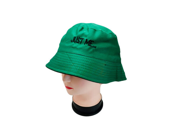 Sombrero tipo kangol reversible letras just me